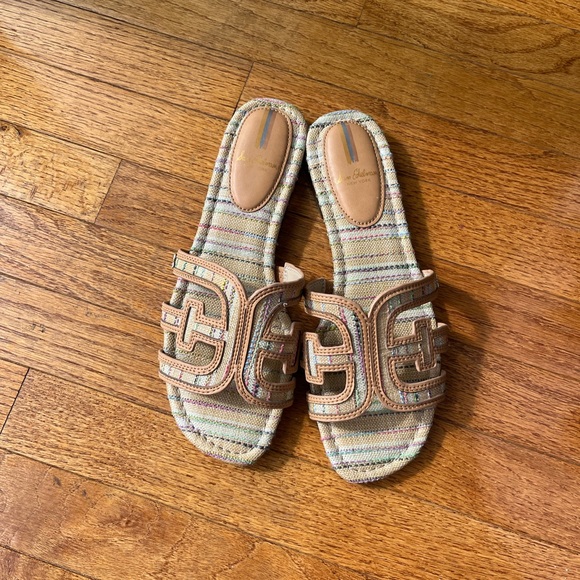 Sam Edelman Bay Multicolor Slide Sandal Size 10 - Picture 3 of 5